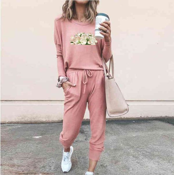 women's two piece pants autumn and winter european american women's suit solid color long sleeve euba, White
women's two piece pants autumn and winter european american women's suit solid color long sleeve euba, White