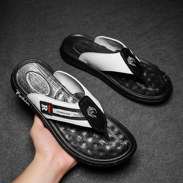 slippers summer outdoor beach sandals wear trend korean personalized clip foot flip flop comfortable 9v2z, Black
slippers summer outdoor beach sandals wear trend korean personalized clip foot flip flop comfortable 9v2z, Black