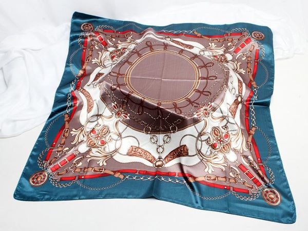 scarves fashion chain kerchief women hijab scarf hair luxury print silk satin bandana head scarfs female 90*90cm square shawls, Blue;gray
scarves fashion chain kerchief women hijab scarf hair luxury print silk satin bandana head scarfs female 90*90cm square shawls, Blue;gray