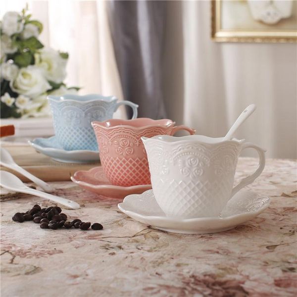 cups & saucers 2021 bone china milk mug coffee cup saucer set european relief ceramic flower tea candy color afternoon
cups & saucers 2021 bone china milk mug coffee cup saucer set european relief ceramic flower tea candy color afternoon
