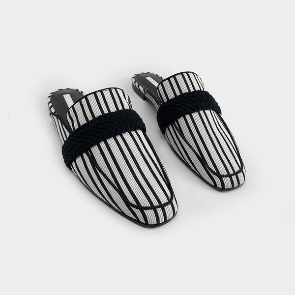 slippers shoes women ladies' cover toe shallow gingham female mule low soft flat square mules slides concise bonded leather pu rde3, Black
slippers shoes women ladies' cover toe shallow gingham female mule low soft flat square mules slides concise bonded leather pu rde3, Black