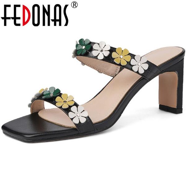 dress shoes fedonas flowers women slippers genuine leather summer high heels sandals for fashion sweet casual basic party woman, Black
dress shoes fedonas flowers women slippers genuine leather summer high heels sandals for fashion sweet casual basic party woman, Black