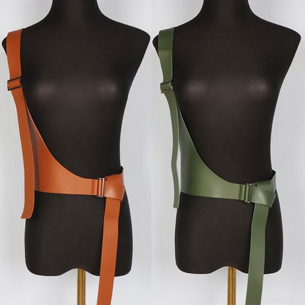 belts lady pu leather elastic wide waist band tied corset cinch belt all-match single suspenders straps punk retro decorative girdle, Black;brown
belts lady pu leather elastic wide waist band tied corset cinch belt all-match single suspenders straps punk retro decorative girdle, Black;brown