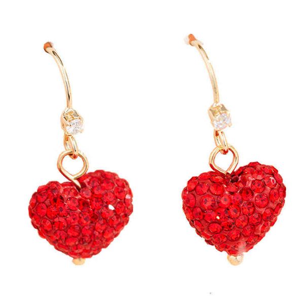 korean temperament super flash exquisite little red heart earrings female love long tassel earrings peach chinese red, Golden
korean temperament super flash exquisite little red heart earrings female love long tassel earrings peach chinese red, Golden