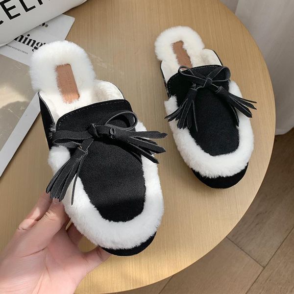 slippers women round toe bowtie leopard plush winter flat female mixed color furry cozy slip on shoes slides for, Black
slippers women round toe bowtie leopard plush winter flat female mixed color furry cozy slip on shoes slides for, Black