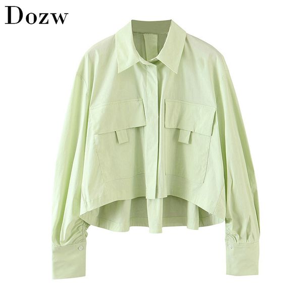 fashion long sleeve hollow out blouse shirt women turn down collar casual blouses stylish ladies pockets loose streetwear 210414, White
fashion long sleeve hollow out blouse shirt women turn down collar casual blouses stylish ladies pockets loose streetwear 210414, White