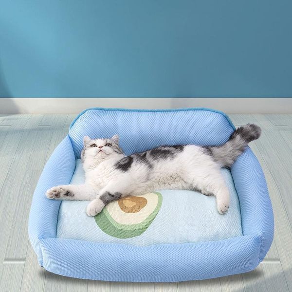 summer cat litter removablesummer removable and washable cool double-sided ice silk mat pet beds & furniture
summer cat litter removablesummer removable and washable cool double-sided ice silk mat pet beds & furniture