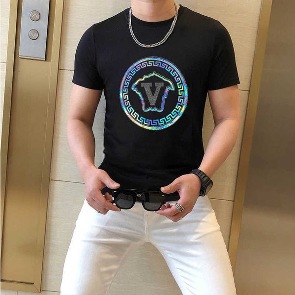 w0596 short sleeved men's fashion kwai collar collar, fast shirts, t-shirt, summer magic color portrait t-shirt, hairstylist., White;black
w0596 short sleeved men's fashion kwai collar collar, fast shirts, t-shirt, summer magic color portrait t-shirt, hairstylist., White;black