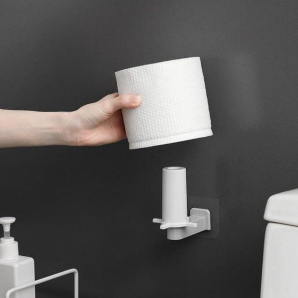 tissue rack punch-wall-mounted roll paper preservation film storage no trace space-saving kitchen gadgets hooks & rails
tissue rack punch-wall-mounted roll paper preservation film storage no trace space-saving kitchen gadgets hooks & rails
