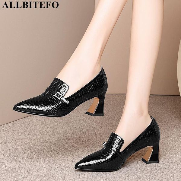 dress shoes allbitefo large size:33-42 full genuine leather brand high heels office ladies women heel party, Black
dress shoes allbitefo large size:33-42 full genuine leather brand high heels office ladies women heel party, Black