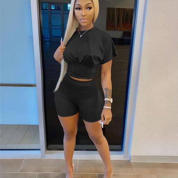 solid color 2 piece womens tracksuits set shorts and summer outfits lounge wear casual matching sets, Gray
solid color 2 piece womens tracksuits set shorts and summer outfits lounge wear casual matching sets, Gray