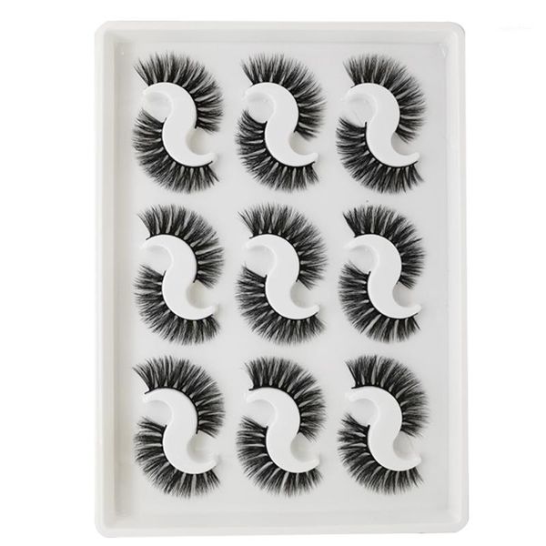 9pairs faux mink hair false eyelashes natural/thick long eye lashes volume soft wispy makeup beauty extension tools1
9pairs faux mink hair false eyelashes natural/thick long eye lashes volume soft wispy makeup beauty extension tools1