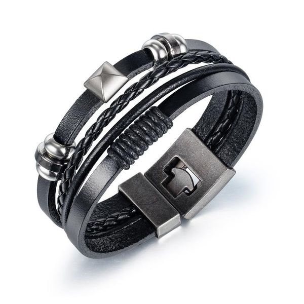 tennis cyue european men boy braided multi-layer leather bracelet stainless steel charms button wristband fashion jewelry zylb0166, Golden;silver
tennis cyue european men boy braided multi-layer leather bracelet stainless steel charms button wristband fashion jewelry zylb0166, Golden;silver