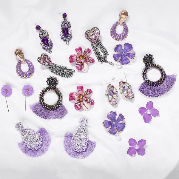 dangle & chandelier miwens 31 design purple stone drop earrings for women luxury long crystal statement ethnic female tassel jewelry, Silver
dangle & chandelier miwens 31 design purple stone drop earrings for women luxury long crystal statement ethnic female tassel jewelry, Silver