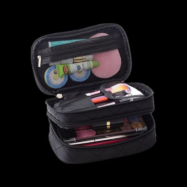 women double layer cosmetic bag case travel toiletry makeup wash storage bags female beauty vanity make up tools organizer pouch & cases
women double layer cosmetic bag case travel toiletry makeup wash storage bags female beauty vanity make up tools organizer pouch & cases
