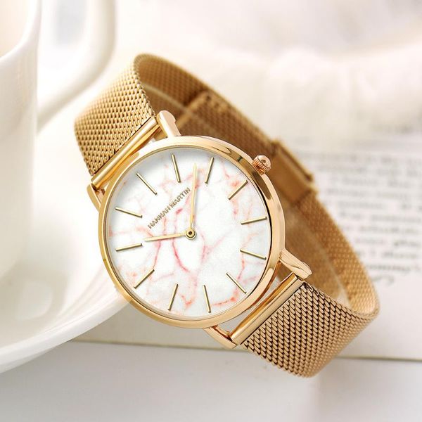 wristwatches ladies watch style stainless steel rose gold stone texture fashion temperament personality leisure waterproof quartz, Slivery;brown
wristwatches ladies watch style stainless steel rose gold stone texture fashion temperament personality leisure waterproof quartz, Slivery;brown