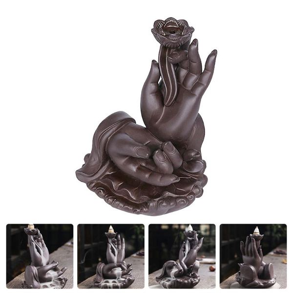 fragrance lamps 1pc household censer holder delicate incense burner backflow aroma stove
fragrance lamps 1pc household censer holder delicate incense burner backflow aroma stove