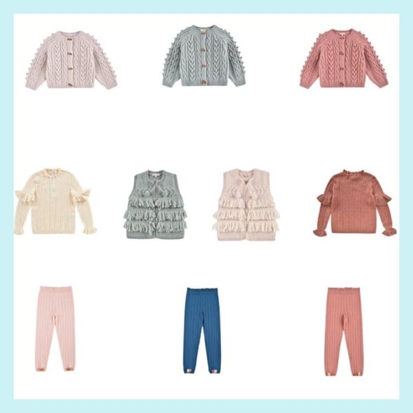 clothing sets 2021 autumn and winter lm series flowers handmade children's sweater knitted pants suit, White
clothing sets 2021 autumn and winter lm series flowers handmade children's sweater knitted pants suit, White