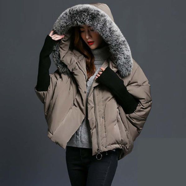 womens winter fur collar coat bat sleeve hooded outwear hat detachable solid thick female jackets ol overcoat fy.yiyi, Black
womens winter fur collar coat bat sleeve hooded outwear hat detachable solid thick female jackets ol overcoat fy.yiyi, Black
