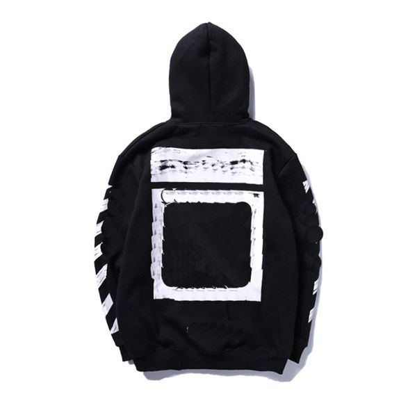 21ss designer brand loose hoodie and sweater white couple street color painted arrows soft fabric upper body comfort, Black
21ss designer brand loose hoodie and sweater white couple street color painted arrows soft fabric upper body comfort, Black