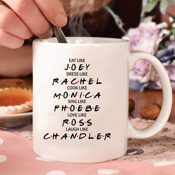 mugs friends be like mug tv show inspired coffe pivot character coffee cups gift for fans
mugs friends be like mug tv show inspired coffe pivot character coffee cups gift for fans