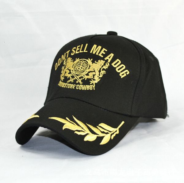 new gold silk embroidered wheat ear branch baseball cap men's and women's sun duck tongue hat fashion wolf hat, Black;white
new gold silk embroidered wheat ear branch baseball cap men's and women's sun duck tongue hat fashion wolf hat, Black;white