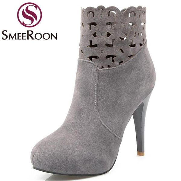boots smeeroon ankle woman side zipper round toe womens shoes mature winter office thin extreme high heels 2021, Black
boots smeeroon ankle woman side zipper round toe womens shoes mature winter office thin extreme high heels 2021, Black