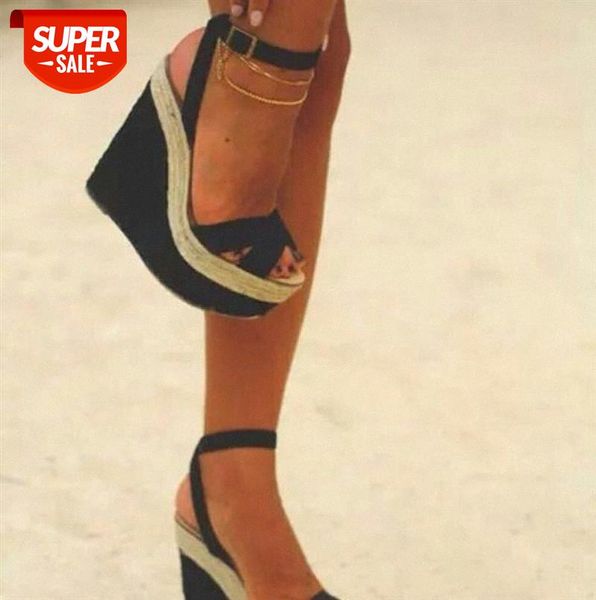 zi ling european and american street style catwalk hemp rope comfortable wedge sandals large size women's shoes #y60m, Black
zi ling european and american street style catwalk hemp rope comfortable wedge sandals large size women's shoes #y60m, Black