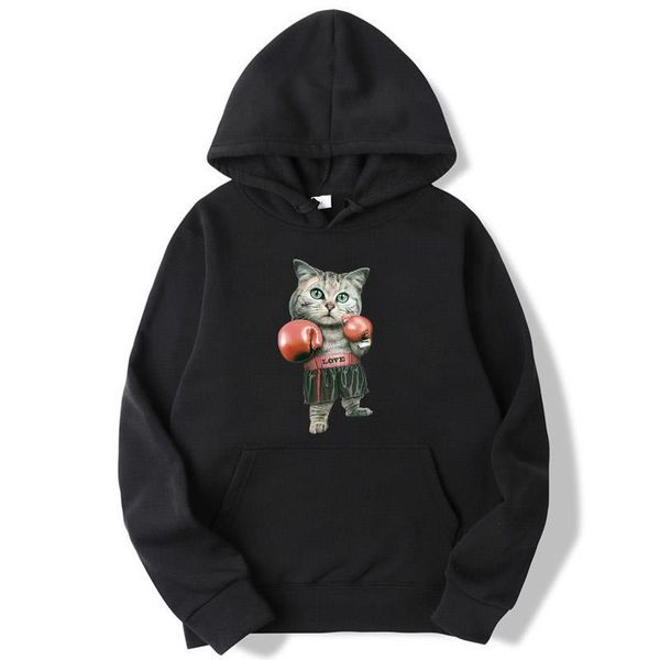 men's hoodies & sweatshirts fashion brand cotton blend boxing cat printed spring autumn male casual hip hop men, Black
men's hoodies & sweatshirts fashion brand cotton blend boxing cat printed spring autumn male casual hip hop men, Black