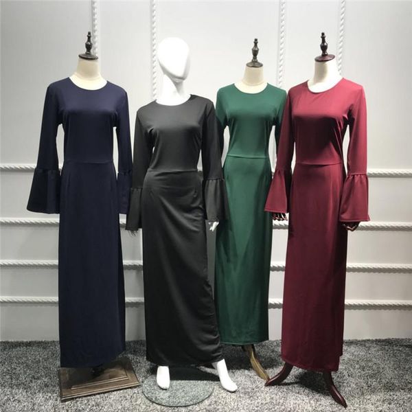 casual dresses wepbel muslim women bodycon dress abaya slim fit long sleeve fashion solid color high waist robe o-neck maxi party, Black;gray
casual dresses wepbel muslim women bodycon dress abaya slim fit long sleeve fashion solid color high waist robe o-neck maxi party, Black;gray