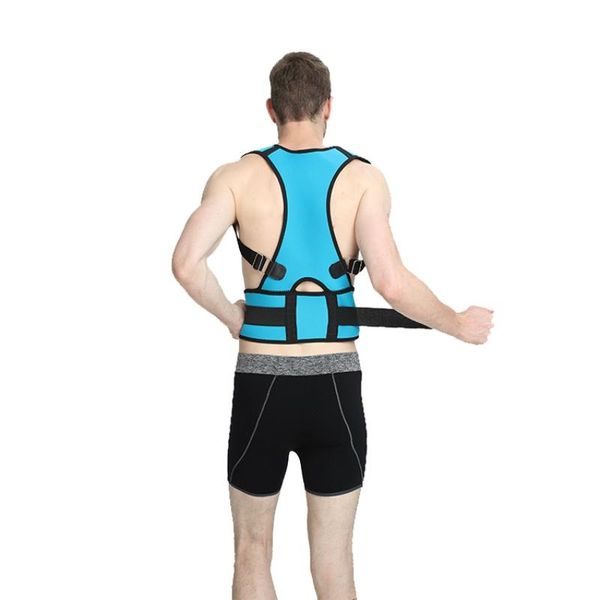 lumbar belt waist support lower back brace protect for spine pain adjustable slimming, Black;blue
lumbar belt waist support lower back brace protect for spine pain adjustable slimming, Black;blue