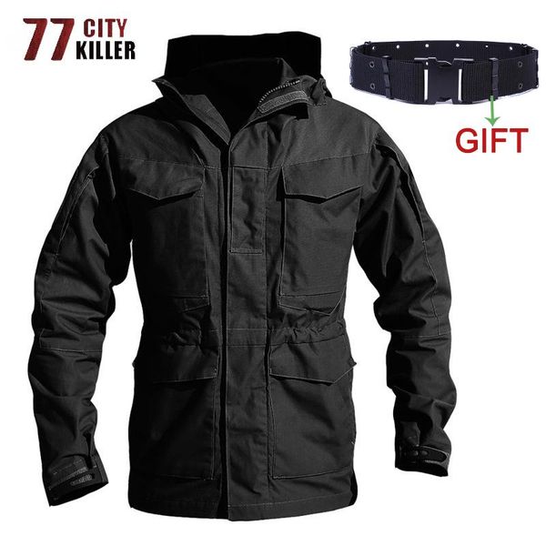 men's jackets 77city killer army military windbreaker jacket men outwear combat waterproof hooded field tactical wear resistant coats, Black;brown
men's jackets 77city killer army military windbreaker jacket men outwear combat waterproof hooded field tactical wear resistant coats, Black;brown