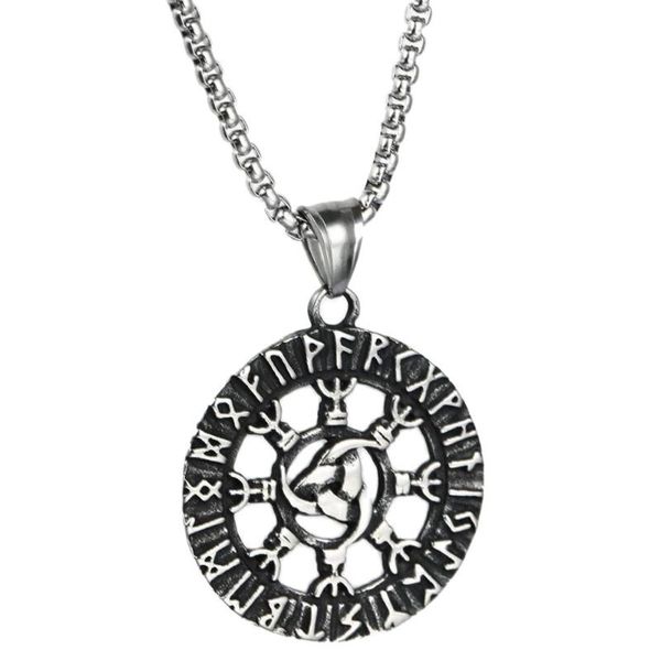 pendant necklaces vintage viking character amulet stainless steel necklace jewelry wholesale, Silver
pendant necklaces vintage viking character amulet stainless steel necklace jewelry wholesale, Silver