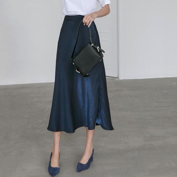 vintage a-line high waist long skirt pure color women spring elegant skirts saia faldas jupe femme, Black
vintage a-line high waist long skirt pure color women spring elegant skirts saia faldas jupe femme, Black