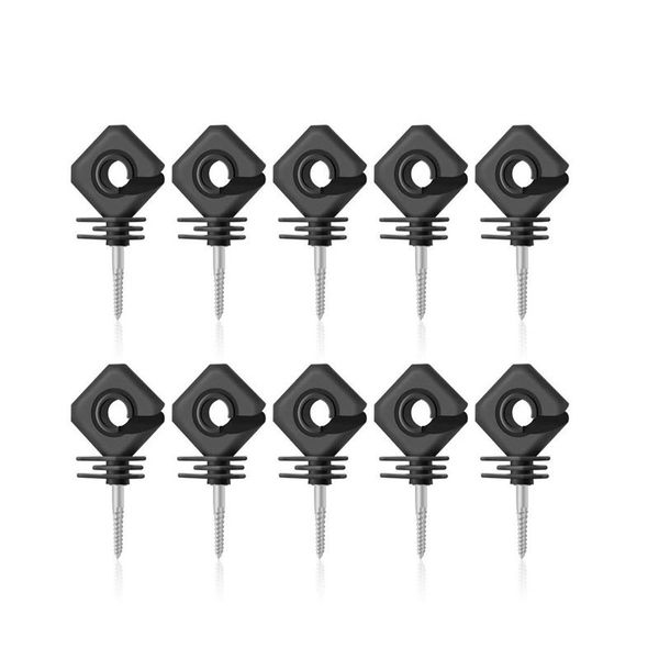 fencing, trellis & gates 25pcs electric fence insulator,screw-in insulator ring for wood post,black
fencing, trellis & gates 25pcs electric fence insulator,screw-in insulator ring for wood post,black