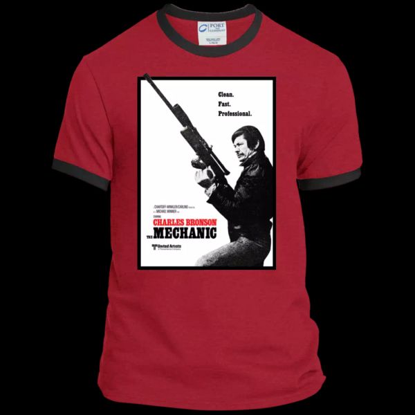 charles bronson, the mechanic, retro, 1970's, t-shirt, White;black
charles bronson, the mechanic, retro, 1970's, t-shirt, White;black