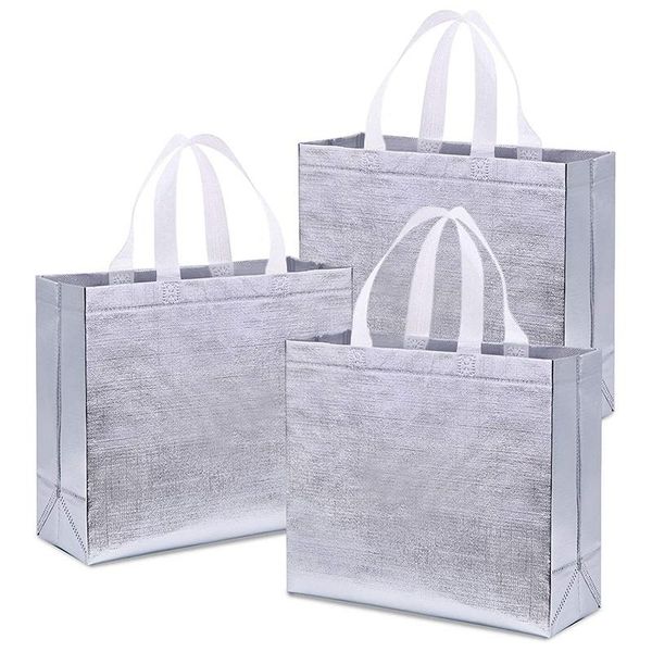 jewelry pouches, bags 12 pcs glossy reusable grocery shopping tote with handle,bridesmaids non-woven gift for christmas, Pink;blue
jewelry pouches, bags 12 pcs glossy reusable grocery shopping tote with handle,bridesmaids non-woven gift for christmas, Pink;blue