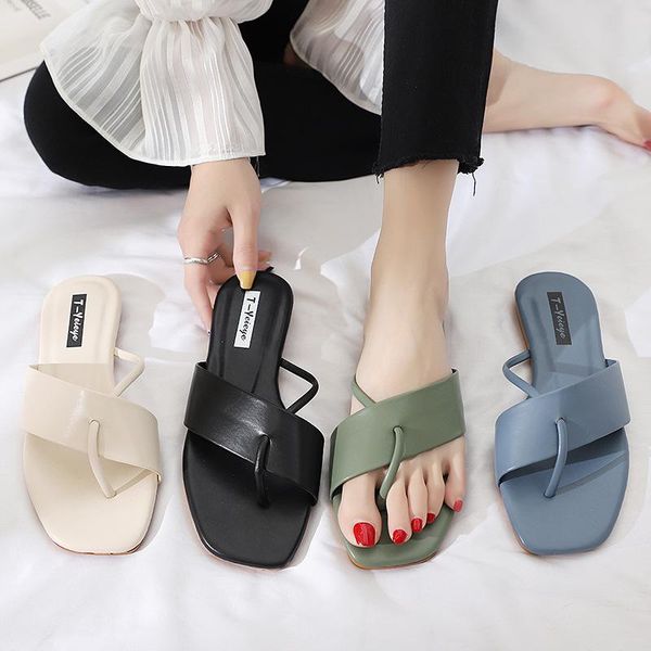 ins slipper women's summer 2021 one-word flat-bottomed open-toed fashion outside wearing a hundred lazy beach sandals slippers, Black
ins slipper women's summer 2021 one-word flat-bottomed open-toed fashion outside wearing a hundred lazy beach sandals slippers, Black