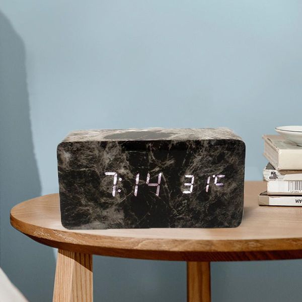 other clocks & accessories led marble grain alarm clock voice control igital electronic watch night light d deskusb/ powered home dec
other clocks & accessories led marble grain alarm clock voice control igital electronic watch night light d deskusb/ powered home dec