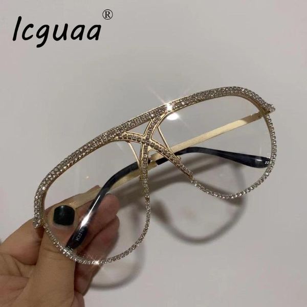 sunglasses fashion oversized square crystal women 2021 luxury rhinestone bling sun glasses female gradient big shades uv400, White;black
sunglasses fashion oversized square crystal women 2021 luxury rhinestone bling sun glasses female gradient big shades uv400, White;black