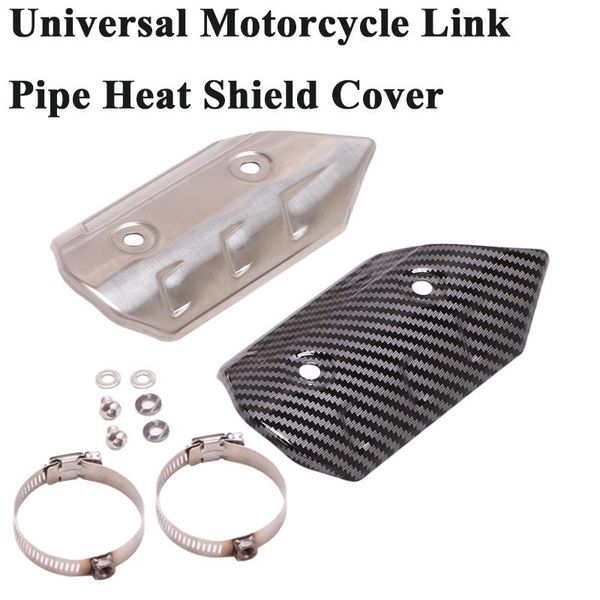 motorcycle exhaust system univesal connection link pipe escape heat shield cover guar protector anti-scalding for mt-09 cb500r gsr750
motorcycle exhaust system univesal connection link pipe escape heat shield cover guar protector anti-scalding for mt-09 cb500r gsr750