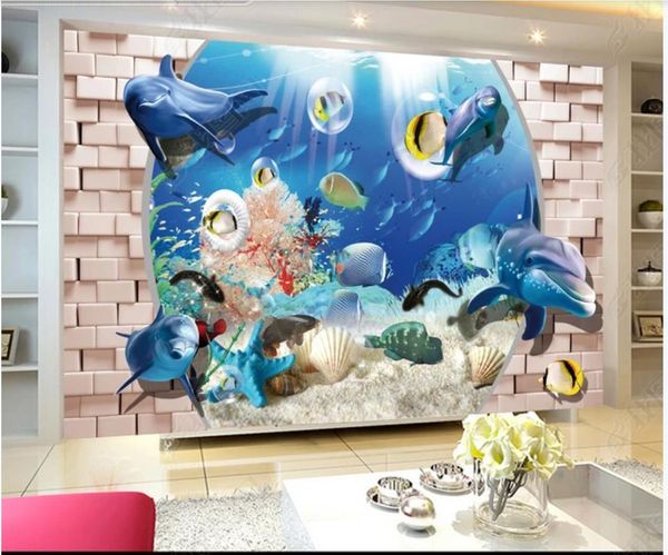 custom p wallpaper for walls 3d murals wallpapers modern fantasy underwater world dolphin mural background wall papers home decoration
custom p wallpaper for walls 3d murals wallpapers modern fantasy underwater world dolphin mural background wall papers home decoration