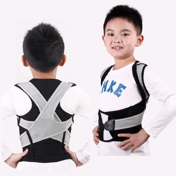 children back belt kids posture corrector humpback correction shoulder spine support corset for girl boy students waist, Black;gray
children back belt kids posture corrector humpback correction shoulder spine support corset for girl boy students waist, Black;gray