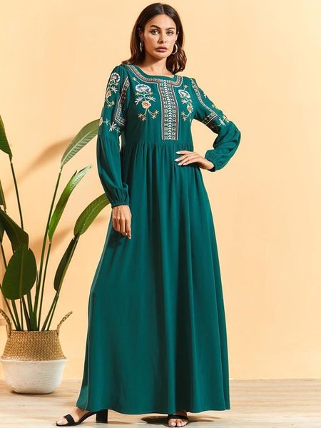 line long dress ethnic geometric floral embroidery loose plus size middle east muslim women's maxi ramadan 2021 rh516 casual dresses, Black;gray
line long dress ethnic geometric floral embroidery loose plus size middle east muslim women's maxi ramadan 2021 rh516 casual dresses, Black;gray