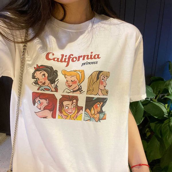 women's t-shirt cartoon print summer t-shirts women o-neck short sleeve casual vintage shirts loose kawaii printed letters harajuk, White
women's t-shirt cartoon print summer t-shirts women o-neck short sleeve casual vintage shirts loose kawaii printed letters harajuk, White