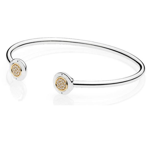 2021 new 100% 925 sterling silver 596274cz classic bracelet clear cz charm bead fit diy original fashion bracelets factory wholesale jewelry, Golden;silver
2021 new 100% 925 sterling silver 596274cz classic bracelet clear cz charm bead fit diy original fashion bracelets factory wholesale jewelry, Golden;silver