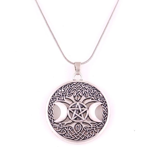 pendant necklaces necklace for star between two moons and tree of life yggdrasil pattern religious amulet provide drop, Silver
pendant necklaces necklace for star between two moons and tree of life yggdrasil pattern religious amulet provide drop, Silver