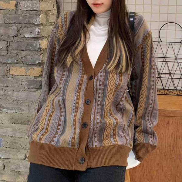 autumn and winter korean striped thick knittd cardigans womens vintage sweaters cardigan womens(c8682) 210423, White;black
autumn and winter korean striped thick knittd cardigans womens vintage sweaters cardigan womens(c8682) 210423, White;black