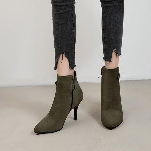 boots big size women shoes ankle for ladies woman winter fine point with, Black
boots big size women shoes ankle for ladies woman winter fine point with, Black