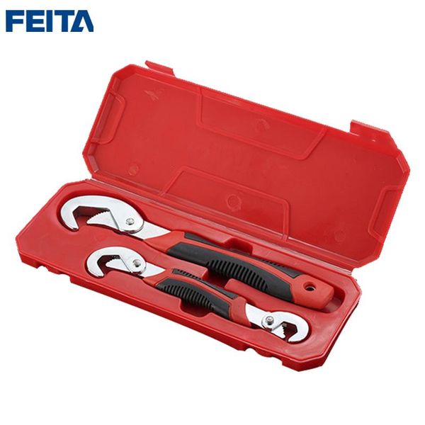 hand tools feita 2pcs multi-function universal wrench adjustable grip set 9-32mm ratchet spanner
hand tools feita 2pcs multi-function universal wrench adjustable grip set 9-32mm ratchet spanner
